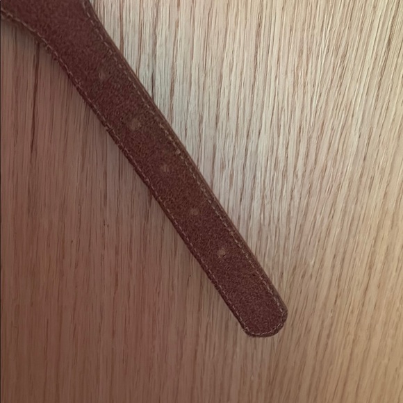NWT new J. Crew Tan and Brown Women's Belt genuine leather - Picture 6 of 6